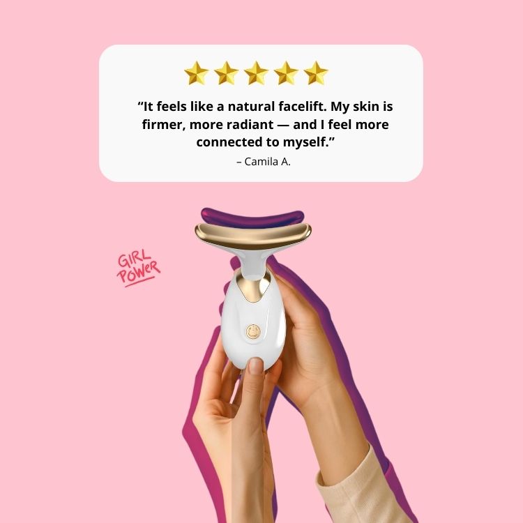 GlowSculpt - Neck and face massager and shaper - MUSEMOON GLOW