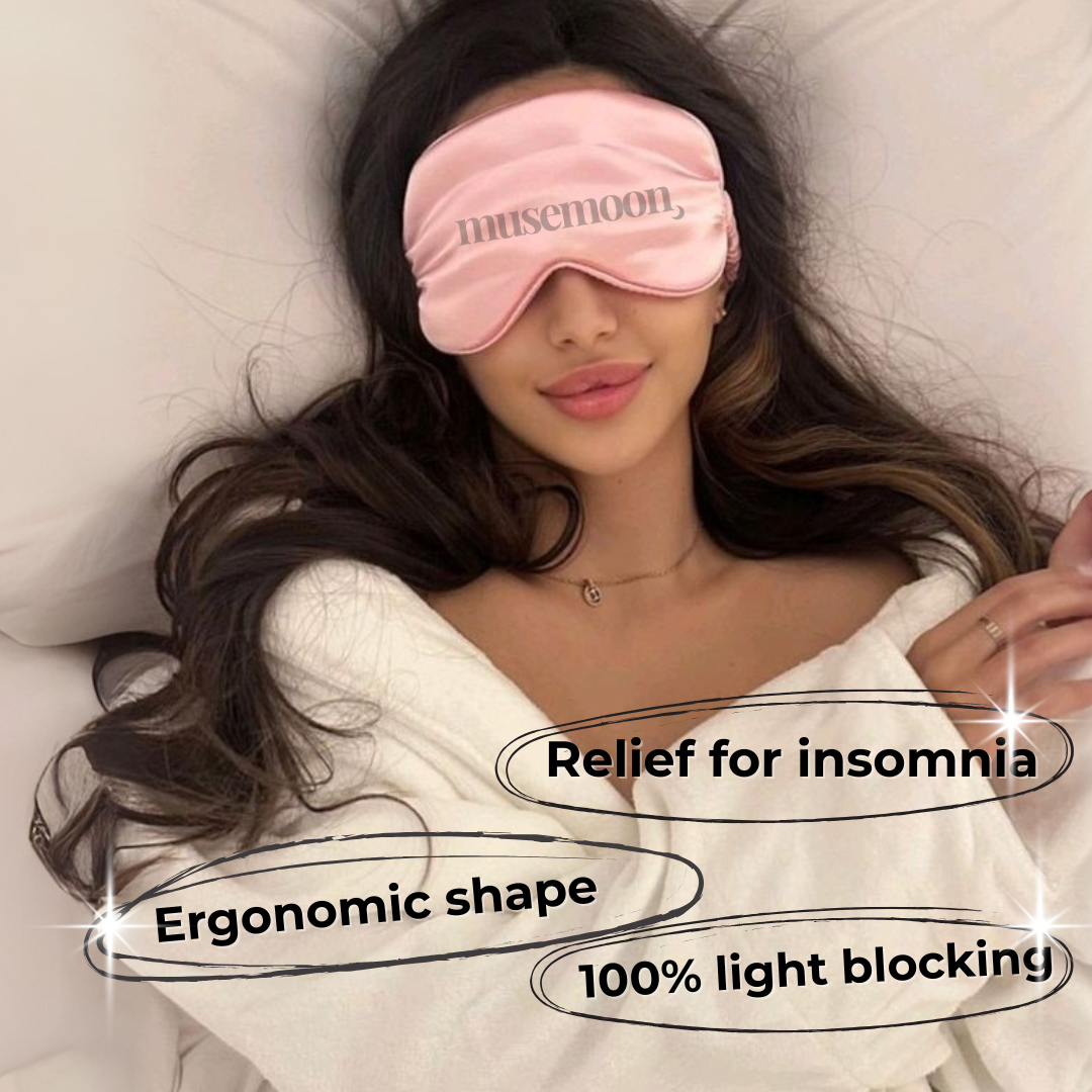 NOCTURNA – Breathable Satin Eye Mask