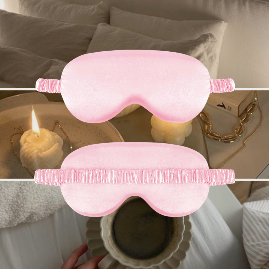 NOCTURNA – Breathable Satin Eye Mask