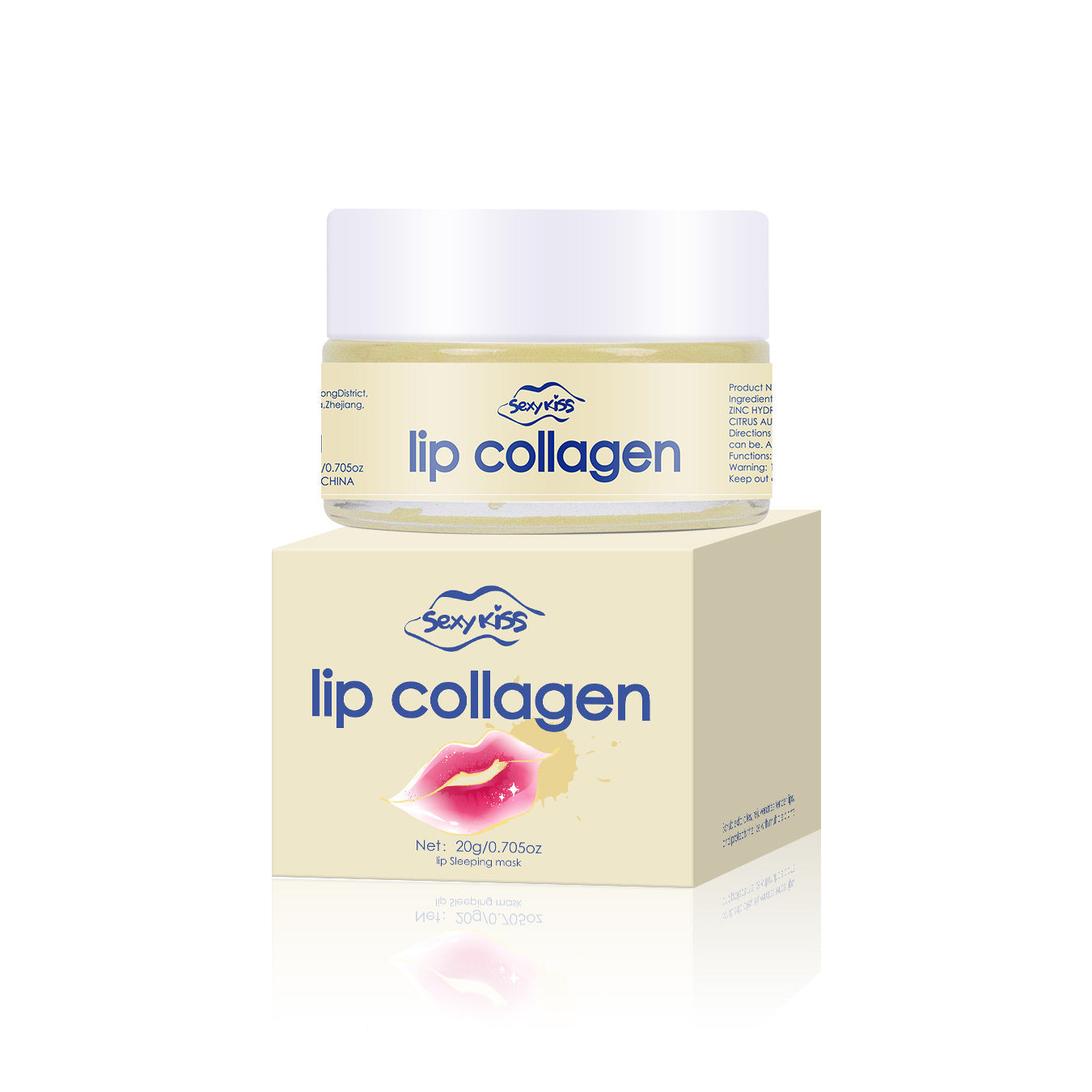 LUNALIP – Collagen & Hyaluronic Acid Lip Mask - MUSEMOON GLOW