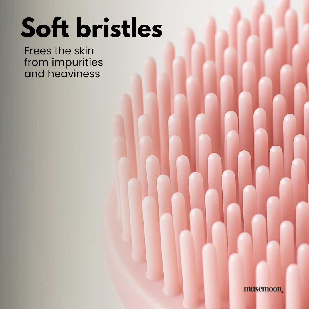 SILKSCRUB – Silicone bath & massage brush - MUSEMOON GLOW