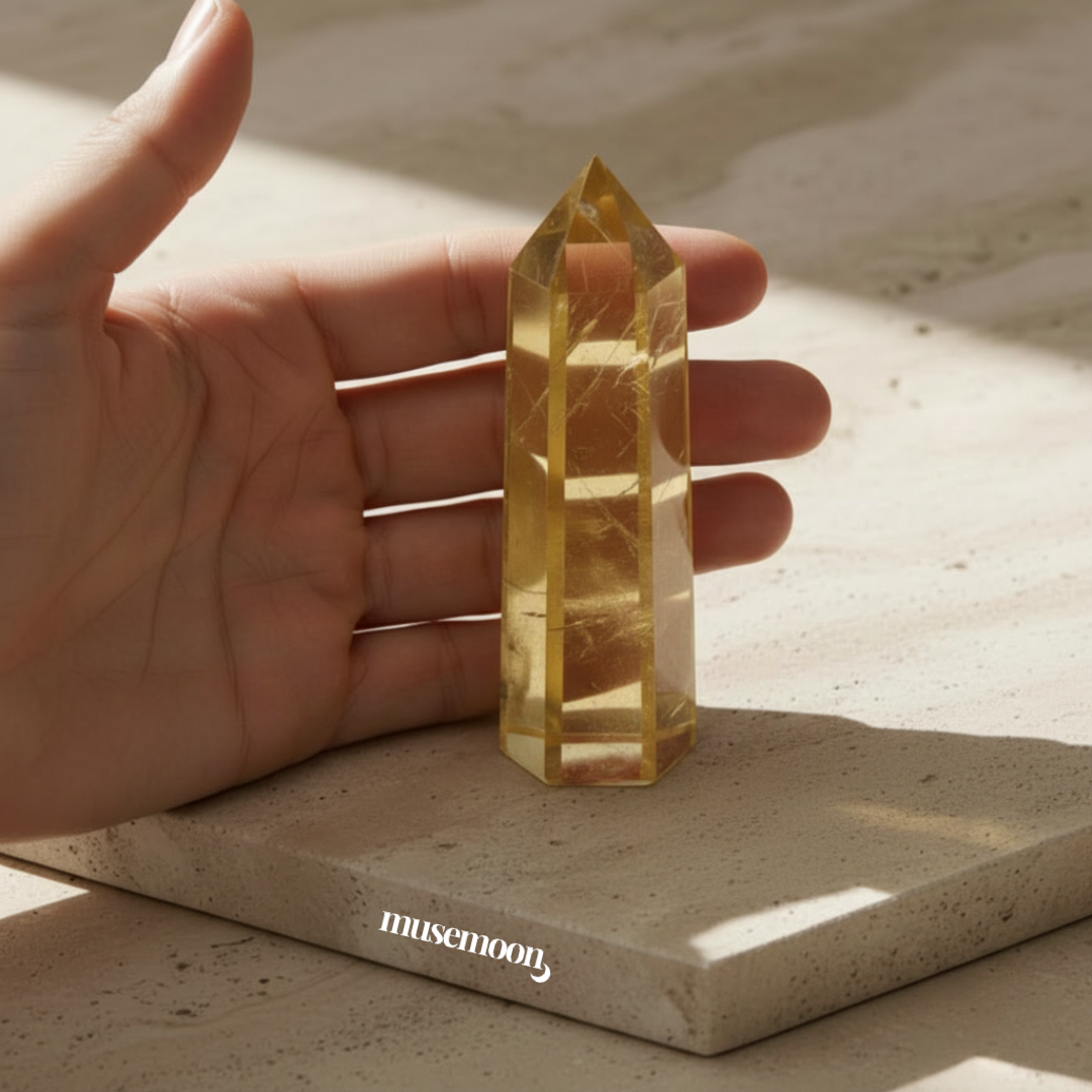 Citrine Point: The Merchant's Stone of Success