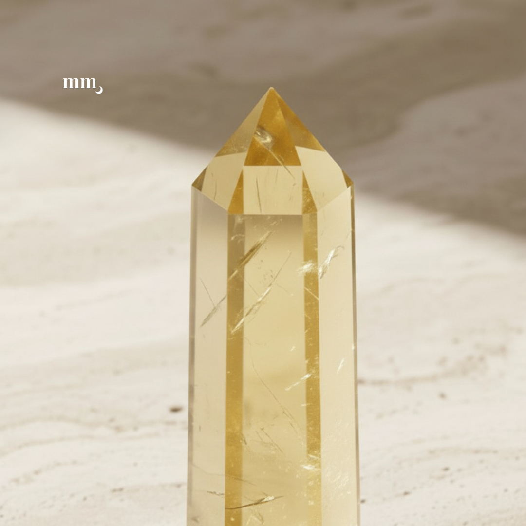 Citrine Point: The Merchant's Stone of Success
