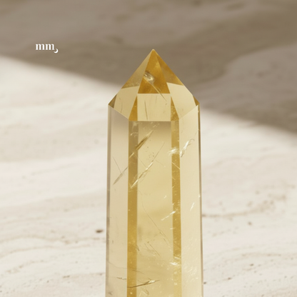Citrine Point: The Merchant's Stone of Success