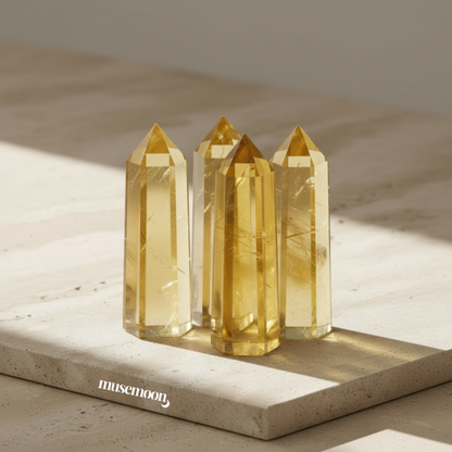 Citrine Point: The Merchant's Stone of Success