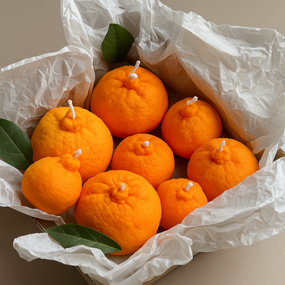 Citrus Aura – Tangerine Energy Candle